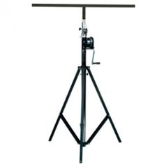 Hire Winch Up Lighting Stand With T-bar 3.6M High - Hire, in Kensington, VIC